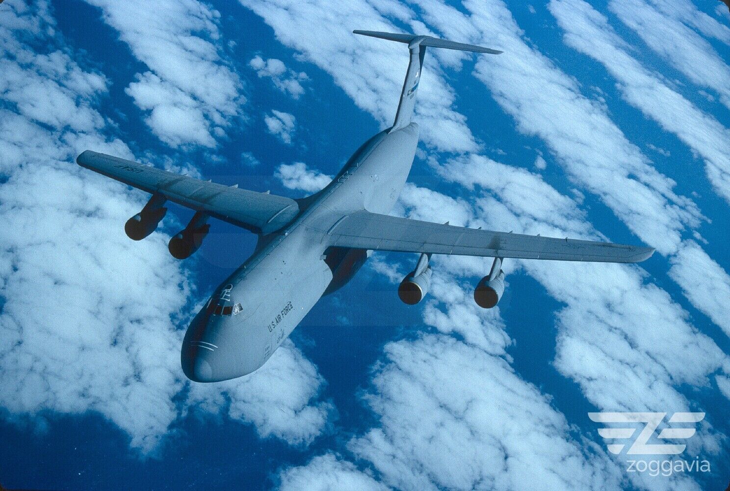Original slide 50034 Lockheed C-5 Galaxy U.S. Air Force, USAF, 1995