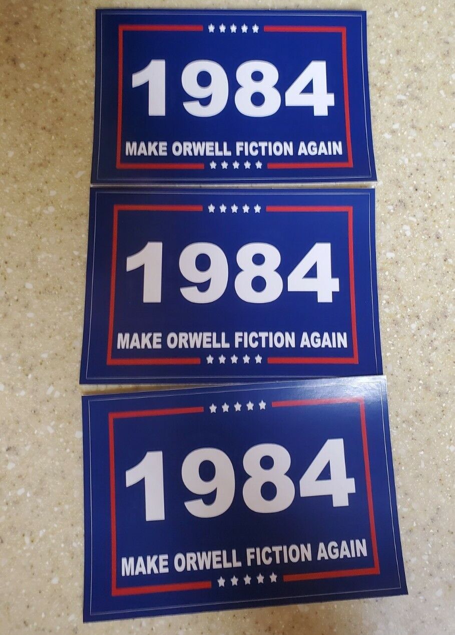 1984 STICKERS 3 PACK LOT 