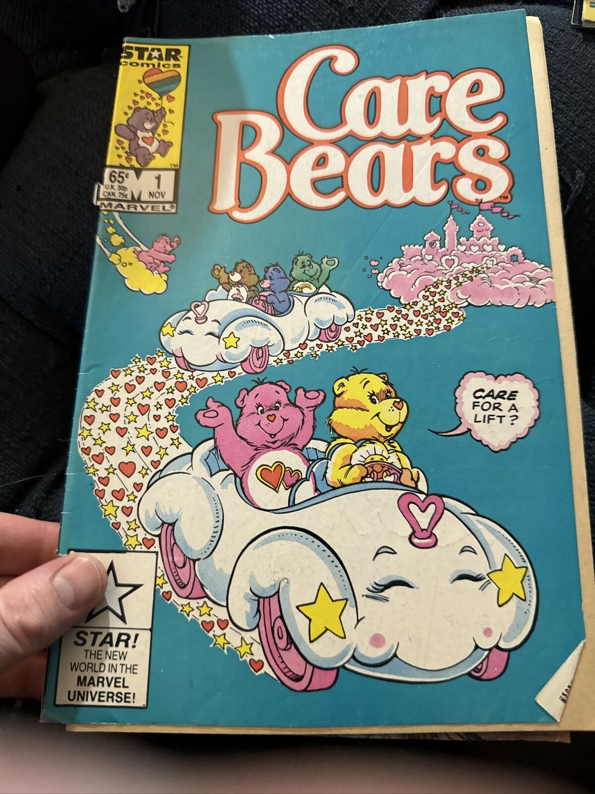 Care Bears #1 1st Appearance of Care Bears Key Issue Star/Marvel 1985 Acceptable