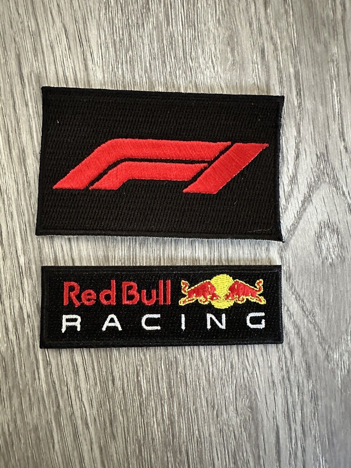 2 Pack Ultimate F1 Patch combo  FORMULA ONE F1 RACING Iron-on PATCHES