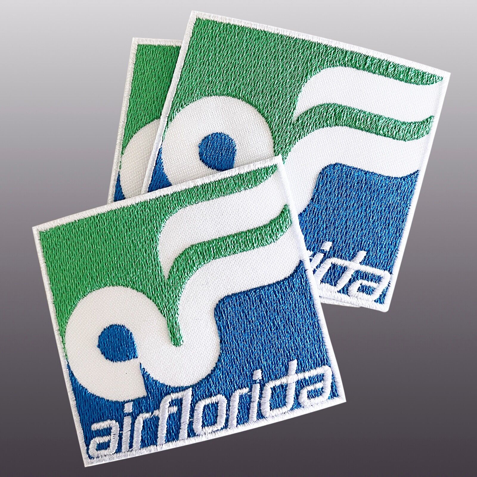 Authentic AIR FLORIDA Airlines Crew Embroidered Patch Emblem 