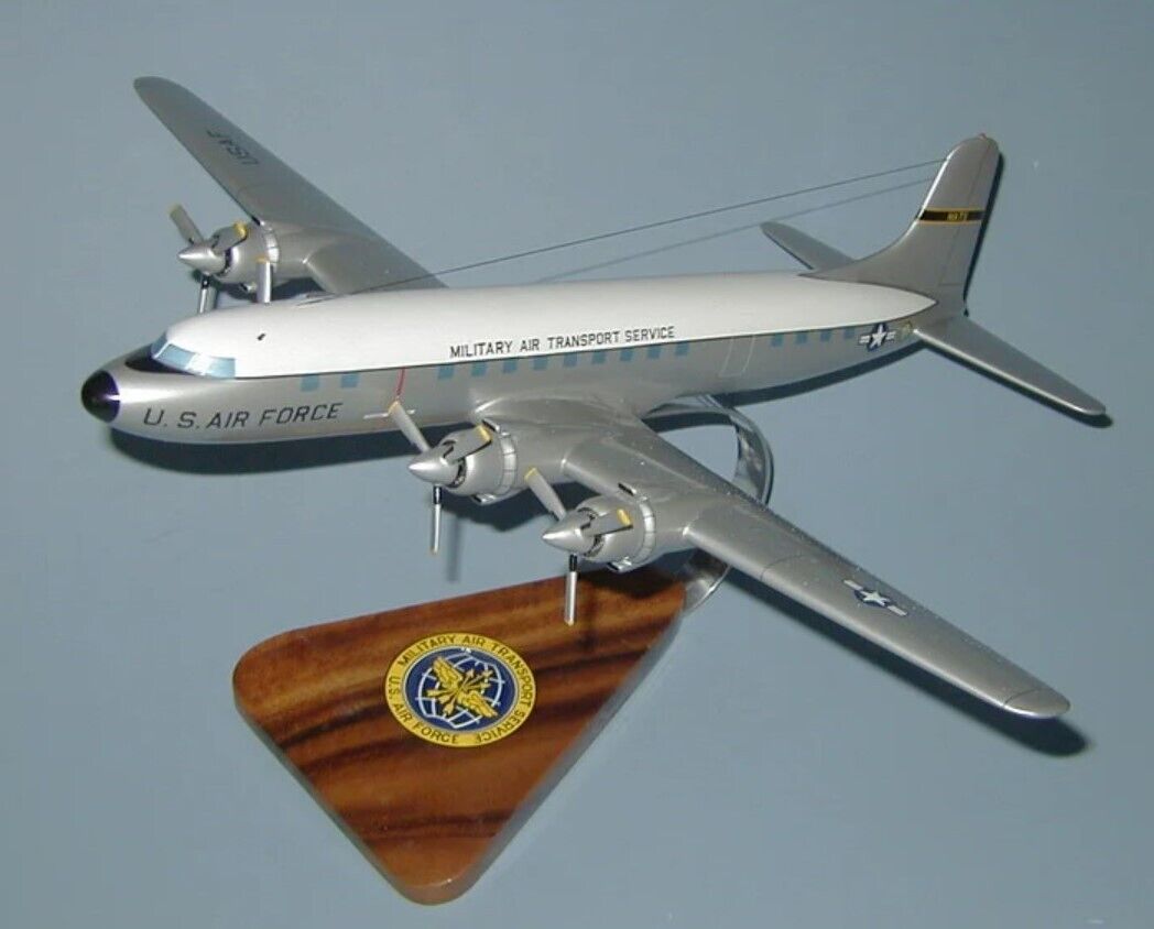 USAF Douglas C-118 Liftmaster MATS Transport Desk Display 1/72 Model SC Airplane