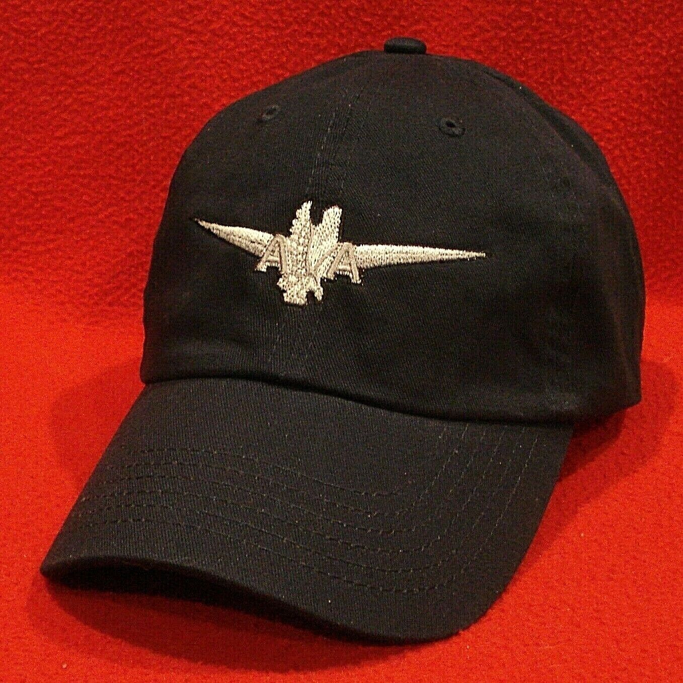 Retro AMR American Air First Officer Pilot Wings ball cap BLUE low-profile hat