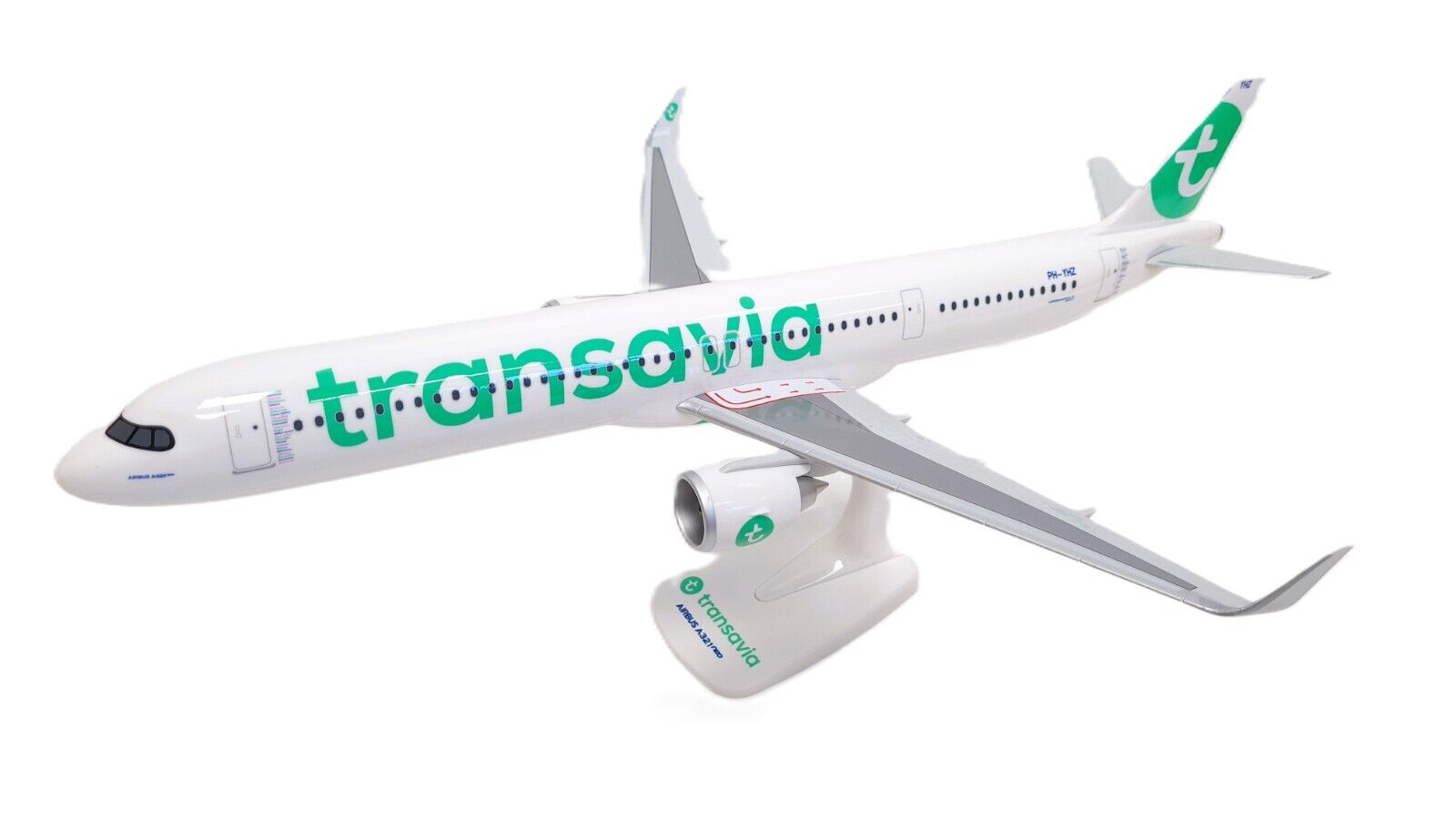 PPC Transavia Airlines Airbus A321neo PH-YHZ Desk Top Model 1/100 AV Airplane