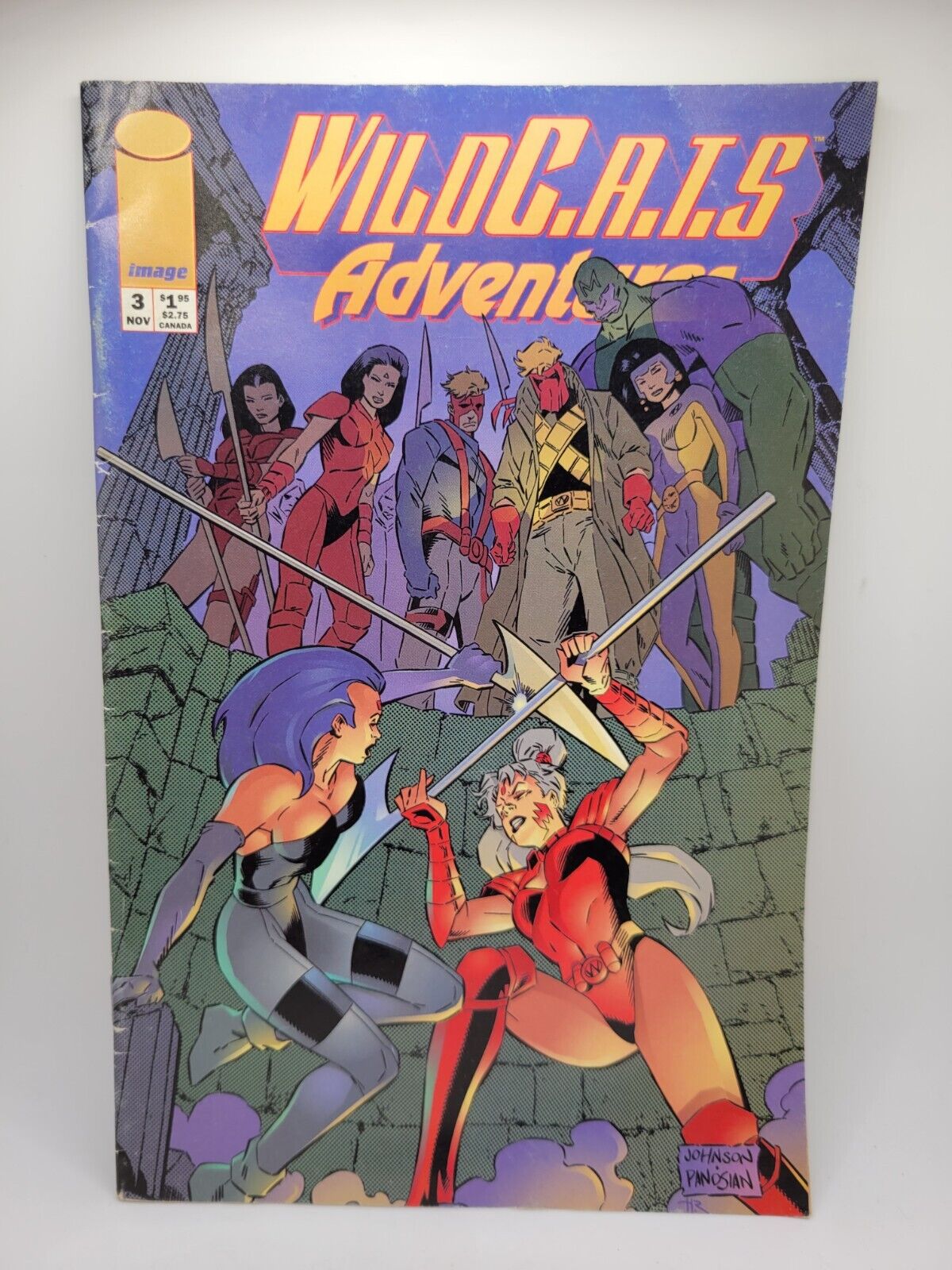 WILDCATS Adventures #3 (1994) Zealot Vs. Artemis. Image Comics. 12 PICTURES ====