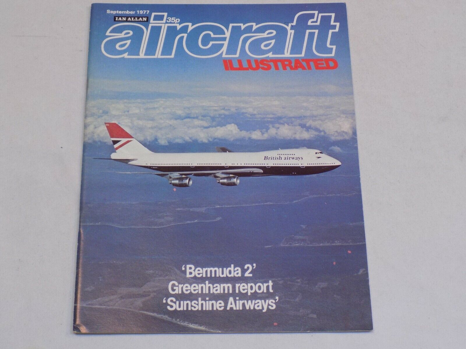 Ian Allan Aircraft Illustrated Magazine 1977 British Airways 747 RAE Transport