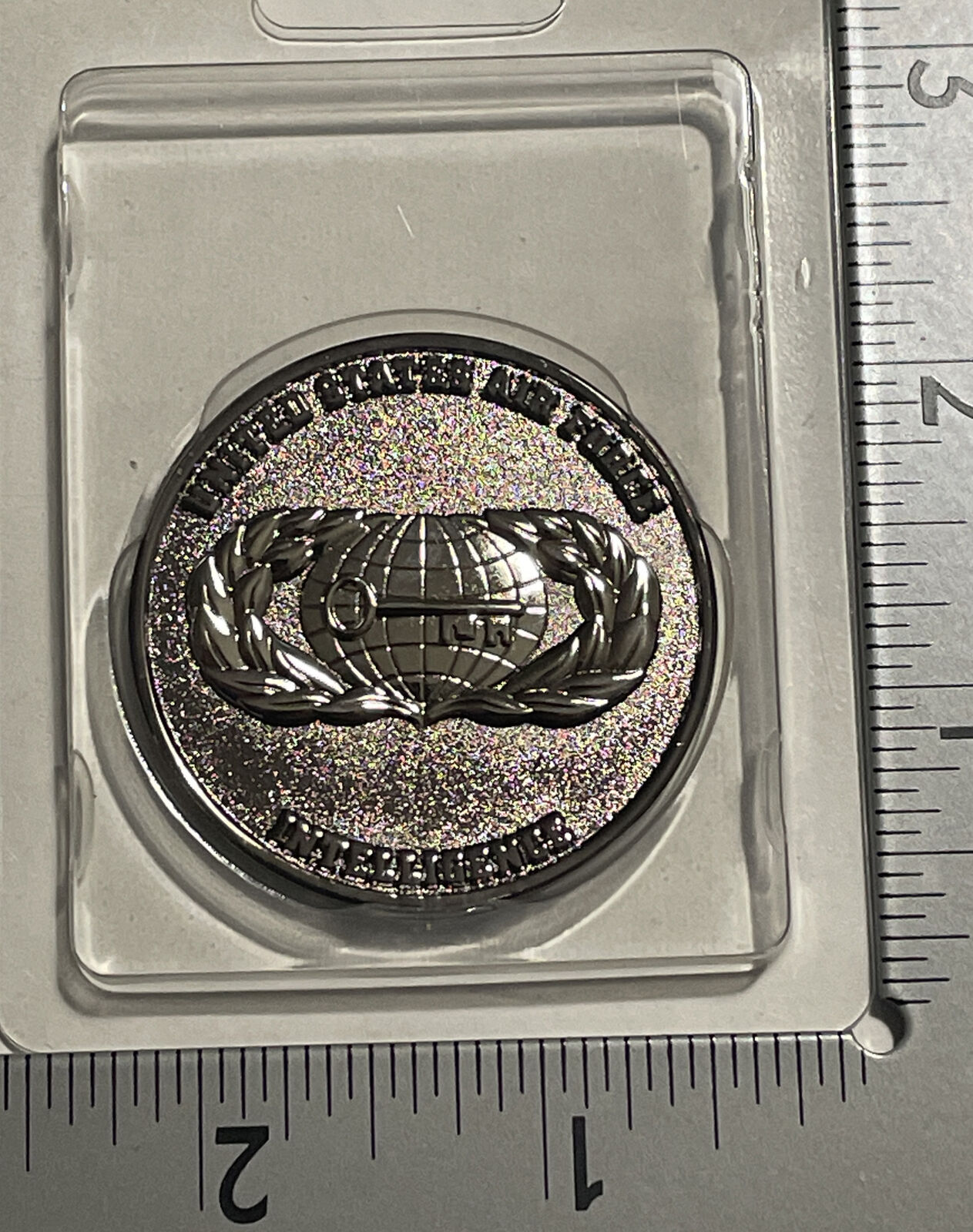 Coin - US Air Force Intelligence Coin - New With Protection Case