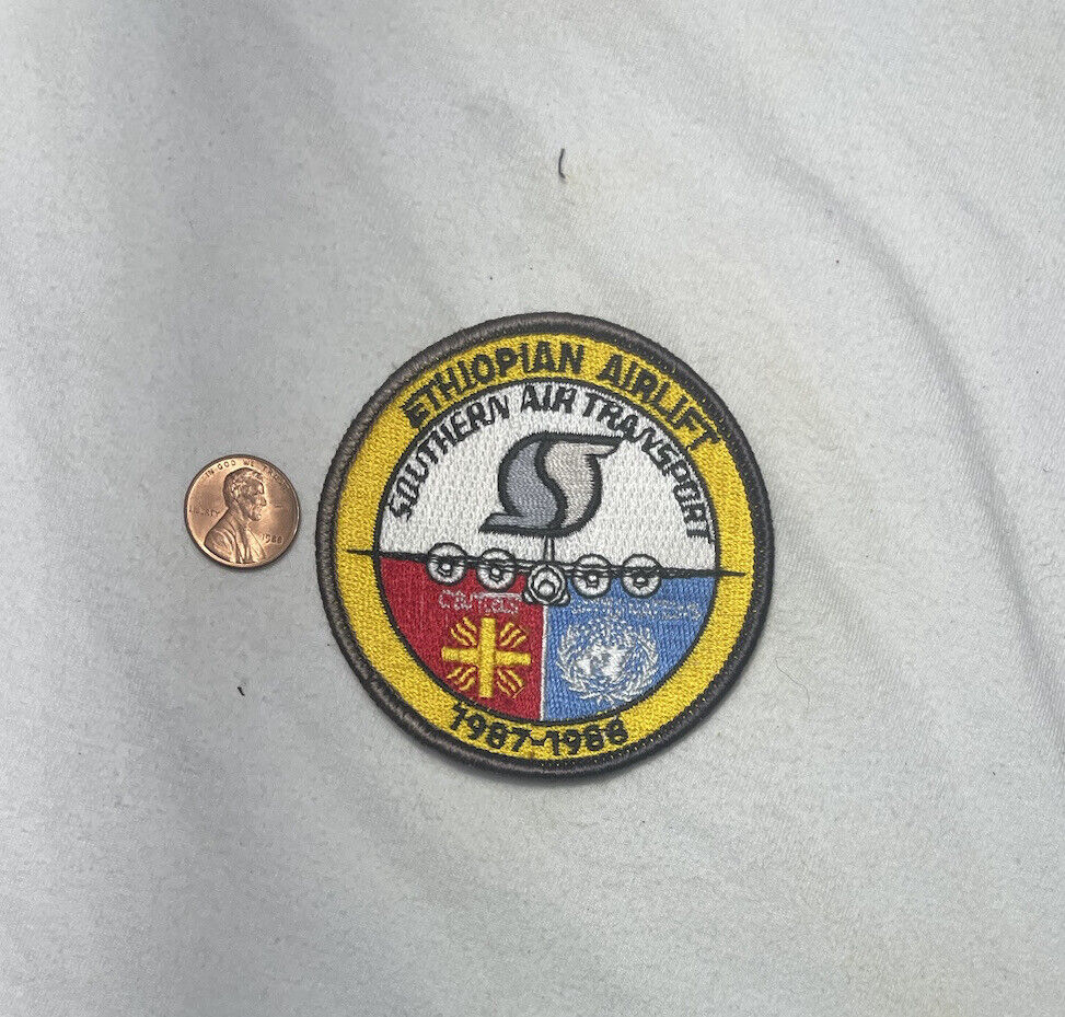 Southern Air Transport Ethiopian Airlift 1987-1988 Squadron Patch