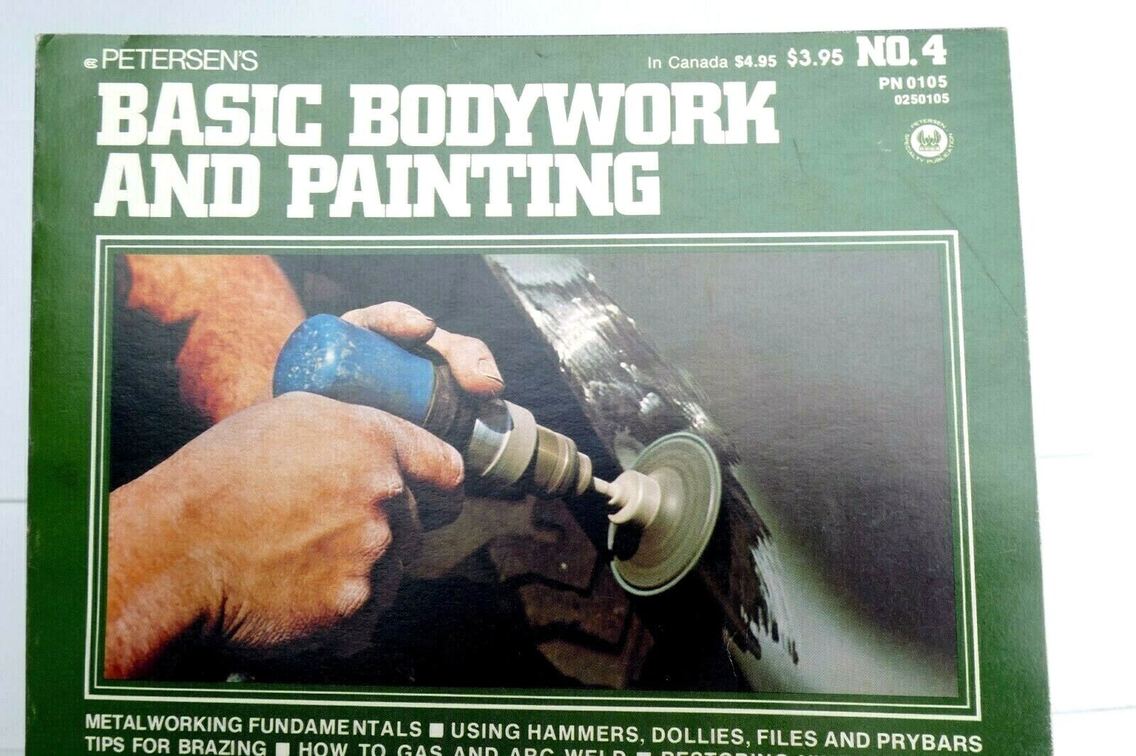 Petersen's Basic Body Work and Painting automotive car how to No 4 1975