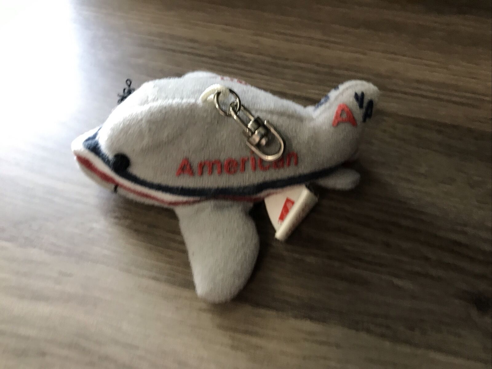 American Airlines Airplane Keychain 