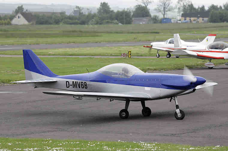 Dallach D.4 Fascination Ultralight Airplane Model Replica Big 