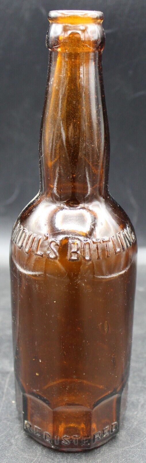 Vintage 1900s Amber Mouls Bottling Works York Pa