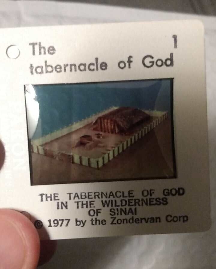 The Tabernacle Of God In The Wilderness Of Sinai slide packet