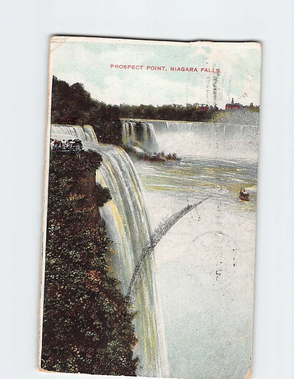 Postcard Prospect Point Niagara Falls North America