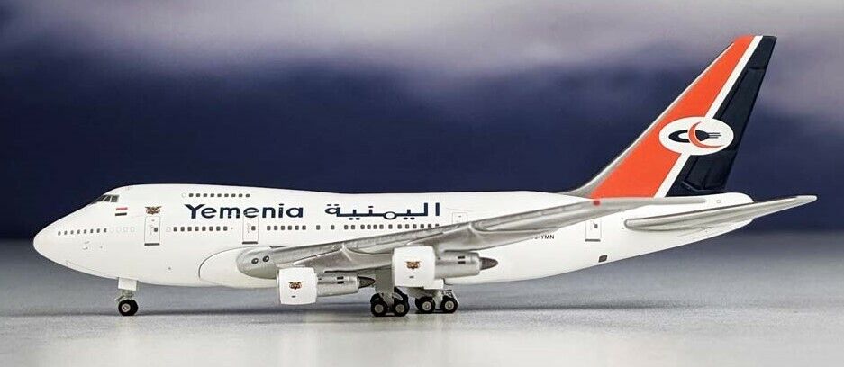 Gemini Jets GJIYE341 Yemenia Boeing 747SP 7O-YMN Diecast 1/400 Model Airplane