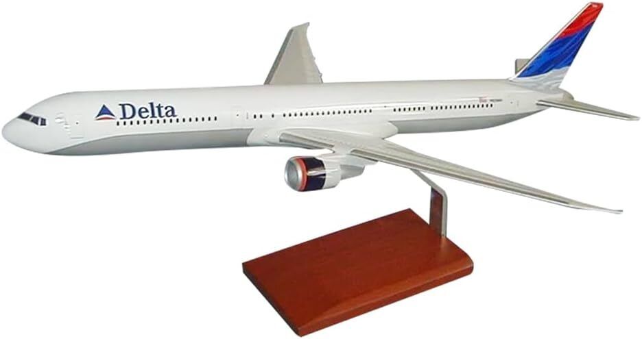 Delta Airlines Boeing 767-400 DeltaFlot Hue Desk Top 1/100 Jet Model SC Airplane