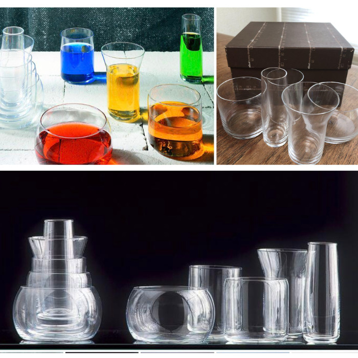 Progetti 1990s Designed by Joe Colombo Glass Set 5In1 Goods Jp