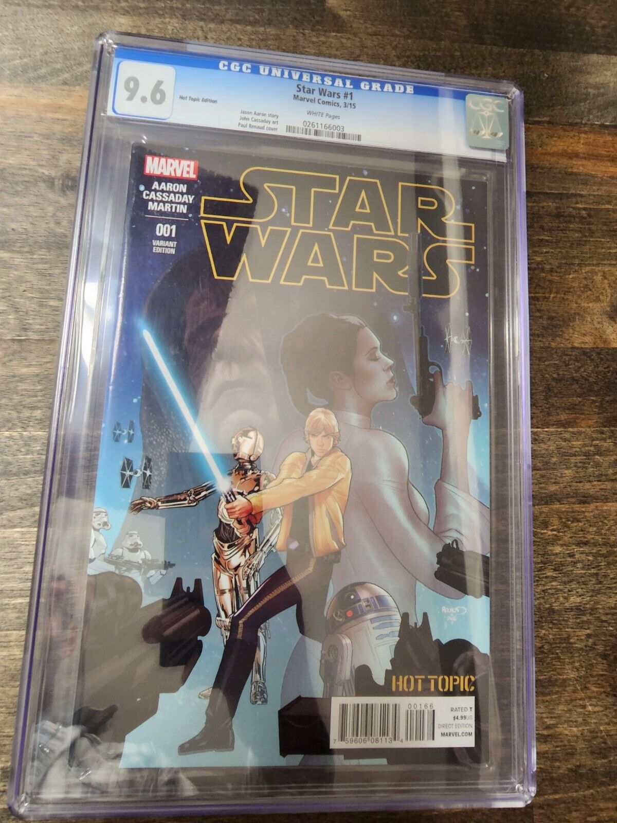 Star Wars #1 Comic Recalled Destroyed Variant CGC HT Exclusive 1st Print Case
