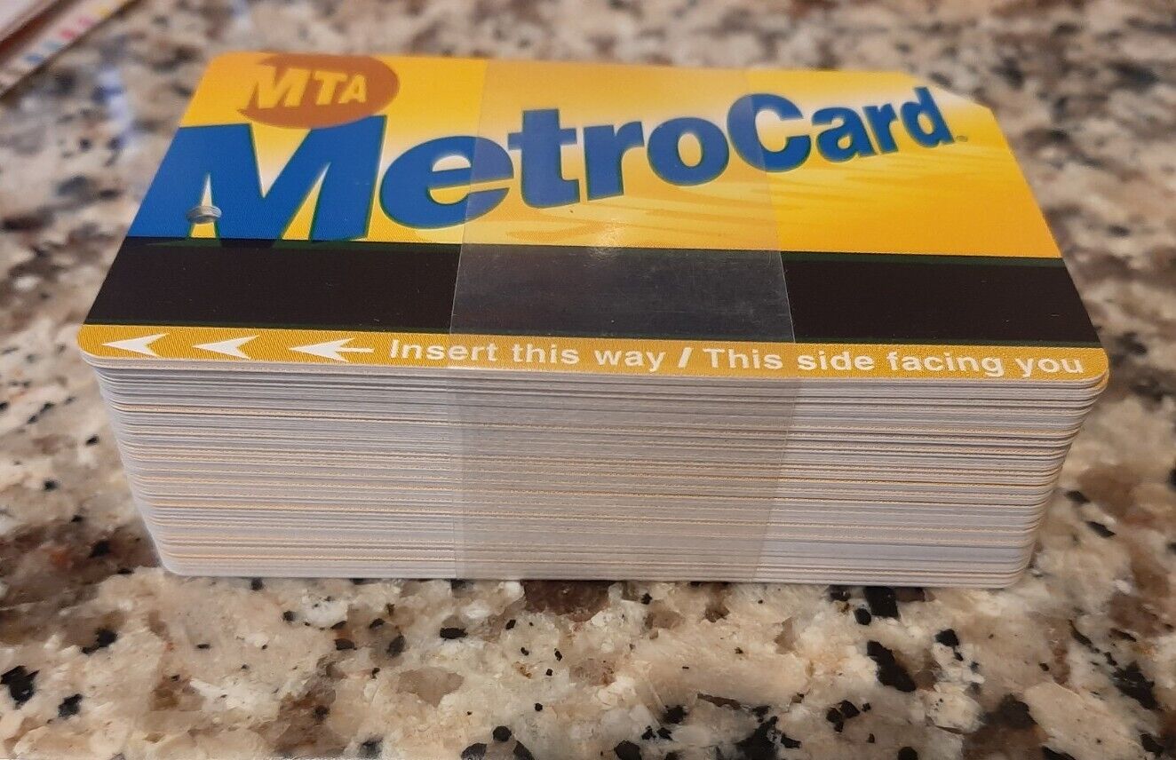 NEW METROCARD NYC ORIGINAL. GET SOME BEFORE THEY STOP MAKING THEM IN 2023. NEW 