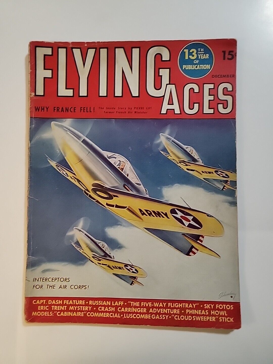 WW2 Flying Aces by A. A. Wyn, Dec 1940