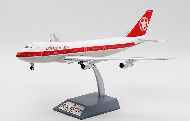 B-741-AC-07 Air Canada Boeing 747-100 C-FTOE Diecast 1/200 Jet Model Airplane