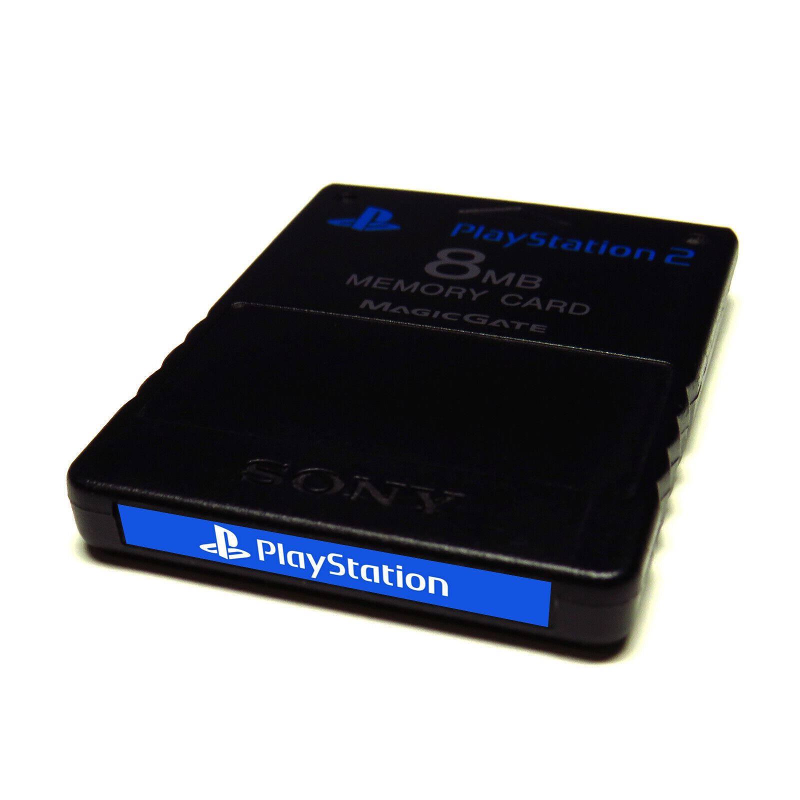 Custom PlayStation 2 (PS2) Memory Card Stickers (Front)