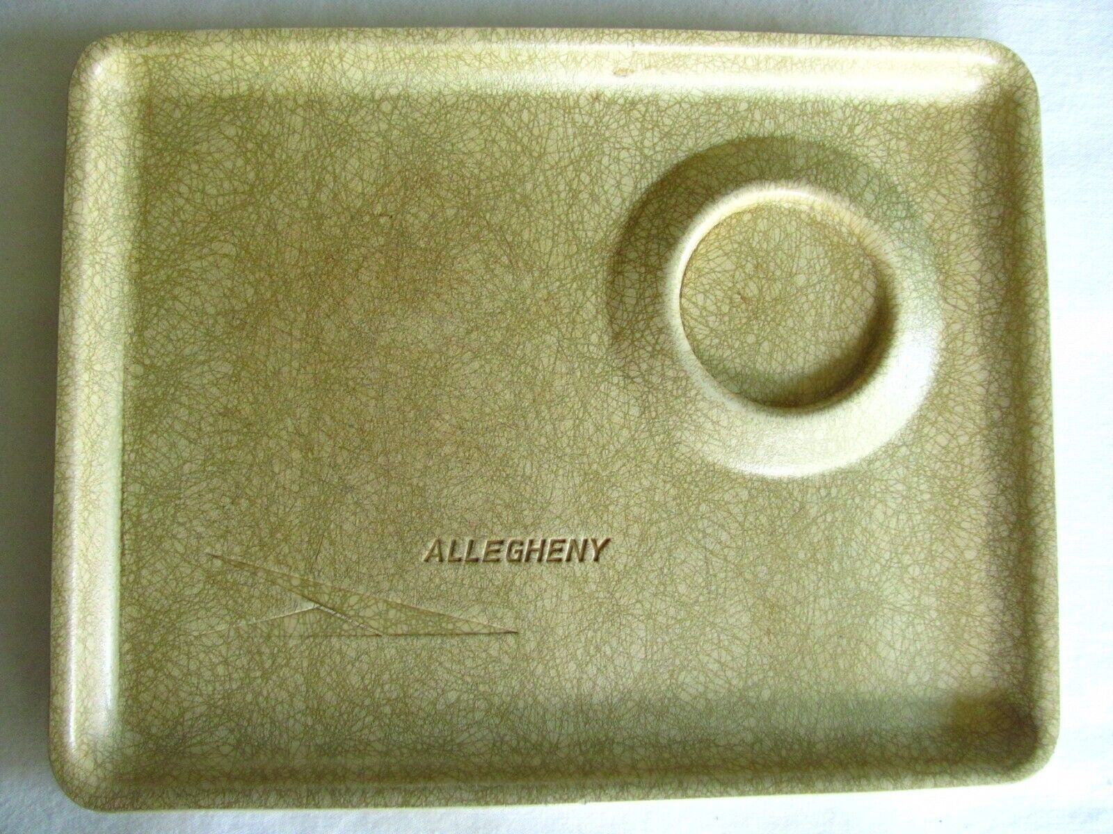Allegheny Airlines Vintage In-flight Service Tray with Logo ***READ***