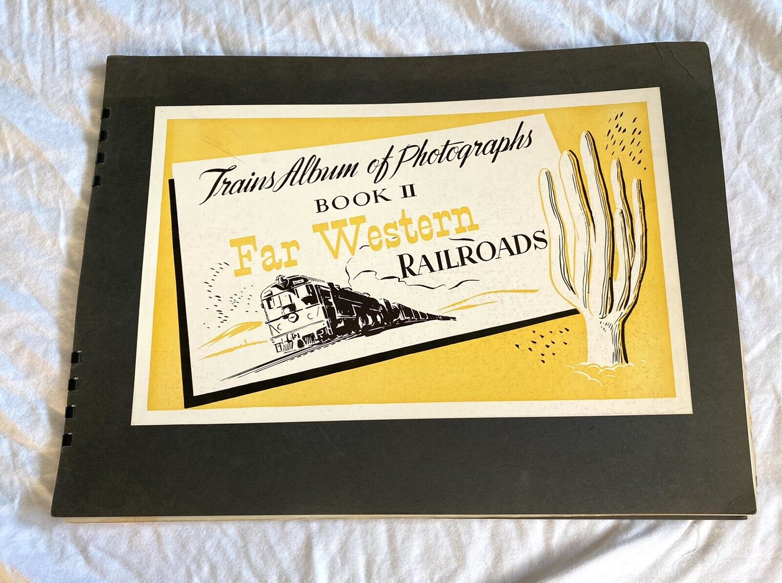 Trains Album of Photographs Far Western Railroads Book Number 2 (Pre-Owned)