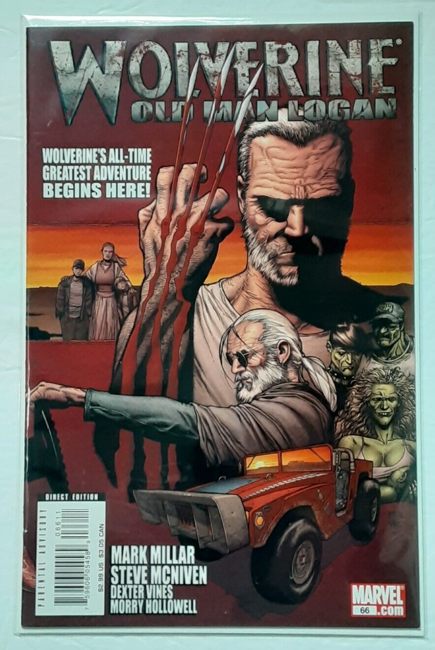 Wolverine Vol. 3 issue #66 1st Print Old Man Logan UNREAD Steve McNiven Cover 