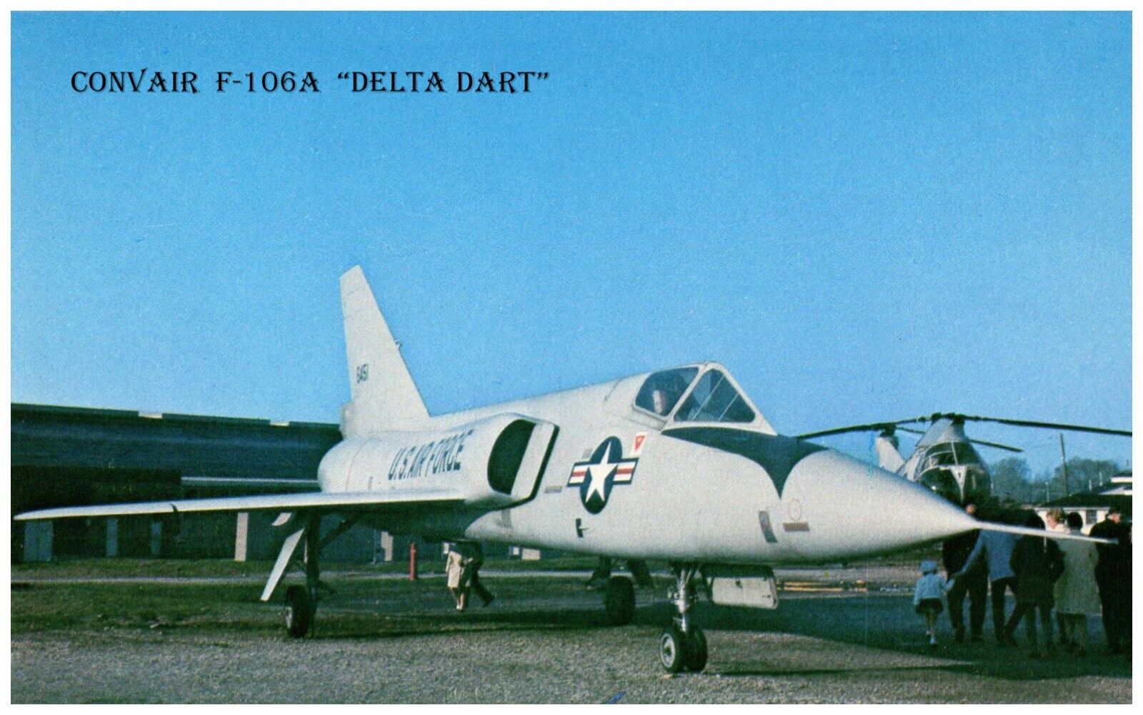 Postcard Convair F-106A Interceptor \