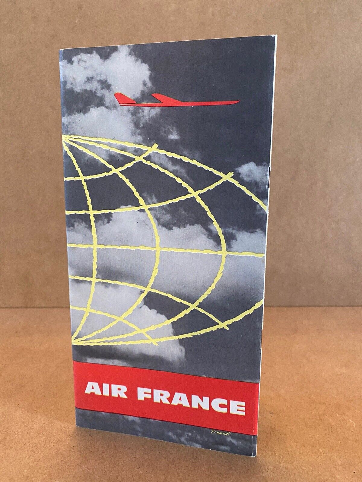 Air France Booklet, Cards D\'Routes Hemisphere Feet South 1955