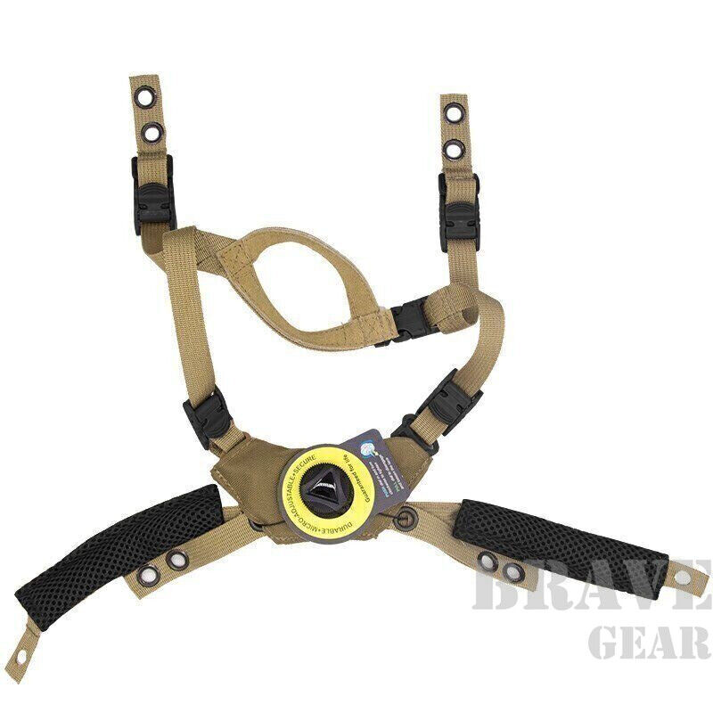 Helmet DIAL Suspension Retention Harness Chinstrap for WENDY FAST ACH ECH MICH