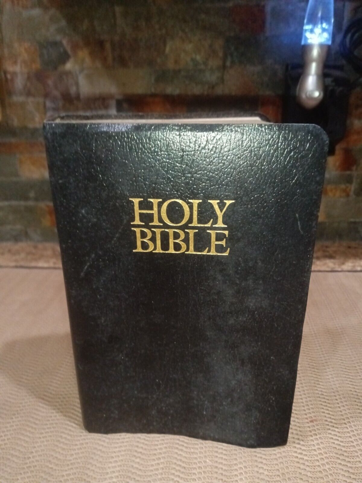Vintage 2001 Holy Bible New Int\'l Version With Helps Words Of Christ In Red