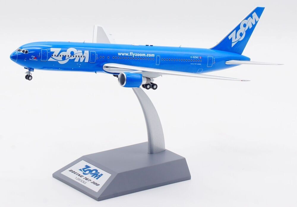 Inflight IF763Z41023 Zoom Airlines Boeing 767-300ER C-GZNC Diecast 1/200 Model