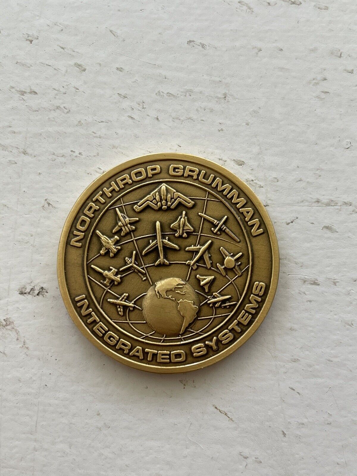 2003 Northrop Grumman Integrated Systems Centennial Of Flight Anniversary Coin