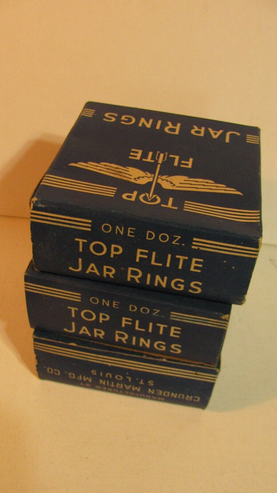 Top Flite Jar Rings - 3 boxes of 12 each