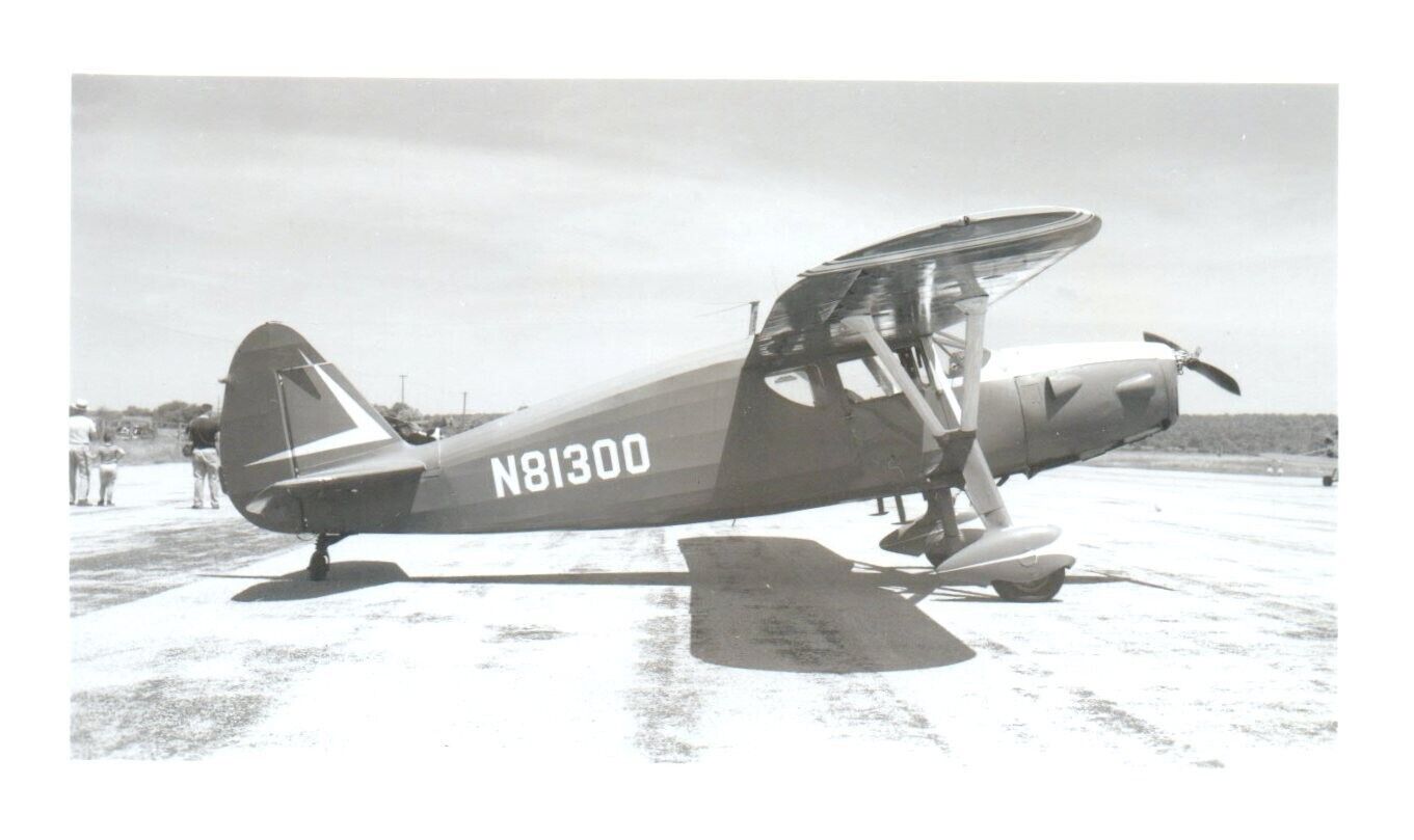 Fairchild Airplane Vintage Original Unpublished Photograph 4.5x2.75\