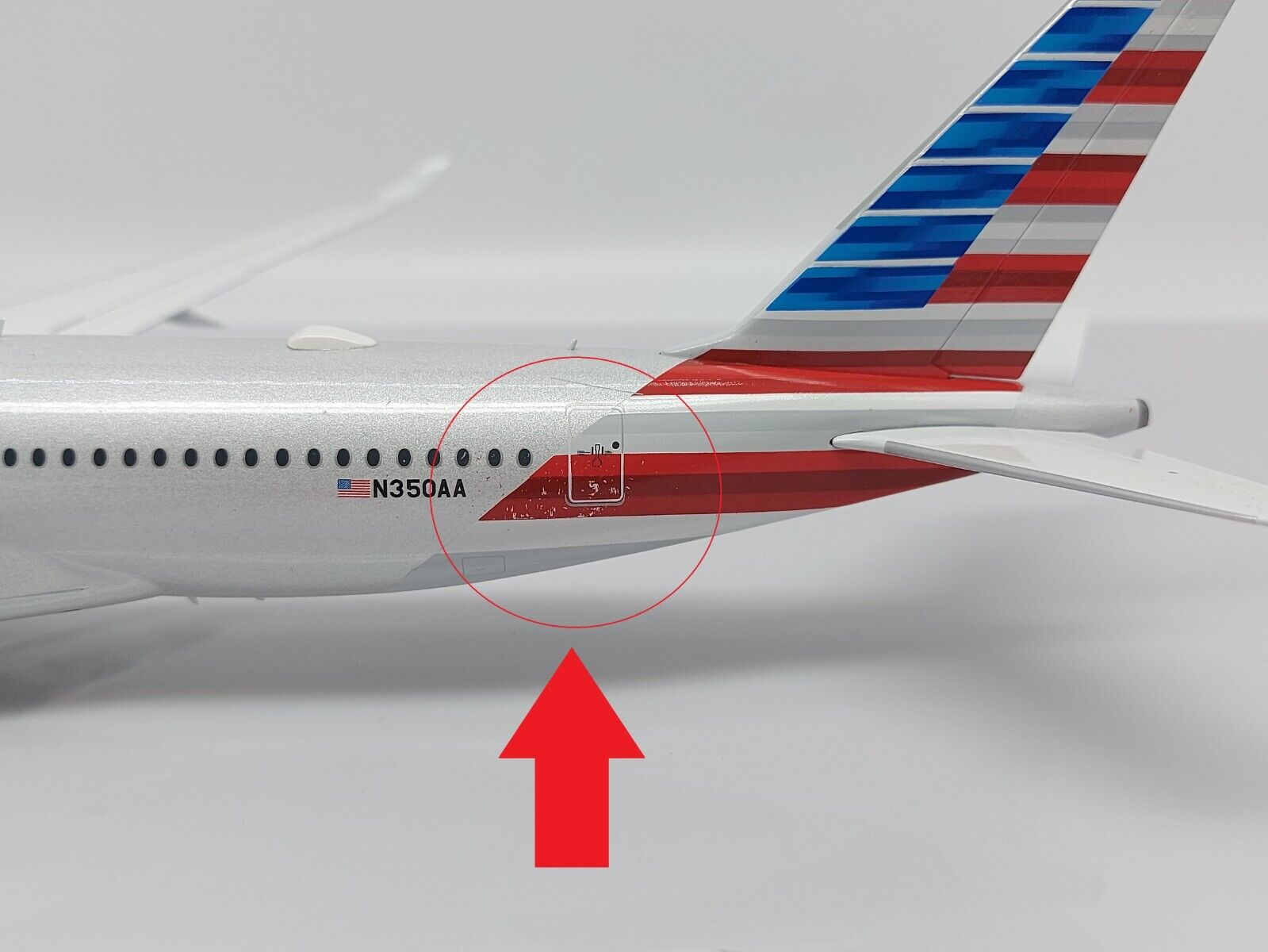 American Airlines A350-900 N350AA Inflight Scale 1:200 Diecast IF3501014U (HK)