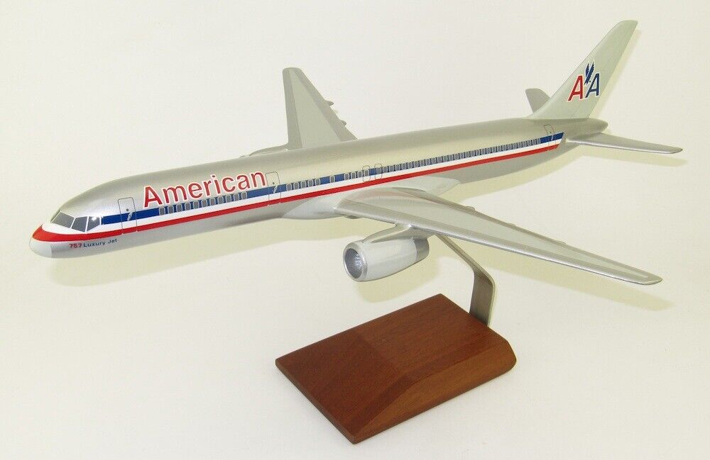 American Airlines Boeing 757-200 Old Livery Desk Display Model 1/200 AV Airplane