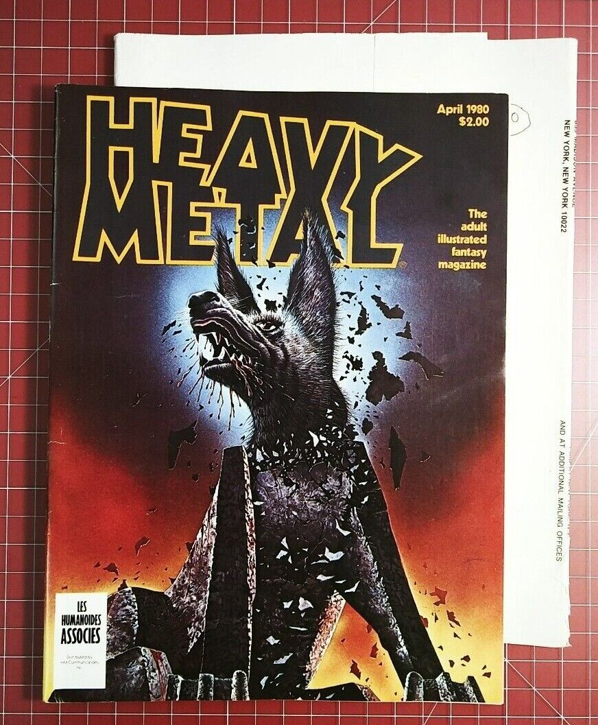 Heavy Metal - April 1980 - Adult Illustrated Fantasy Magazine