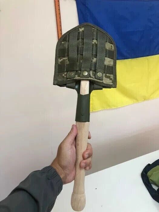 Infantry Army Sapper Shovel + Case Original Soveit USSR Military MPL-50 Small