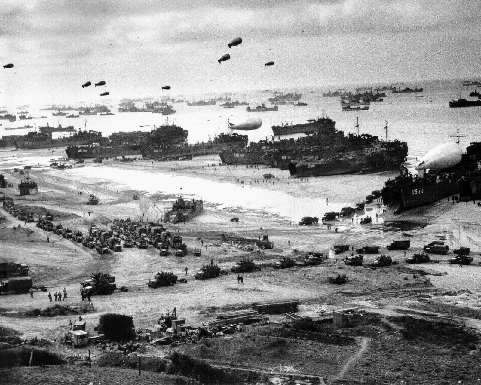 Operation Overlord World War 2 D-Day WWII Normandy 8 x 10 Photo Picture 