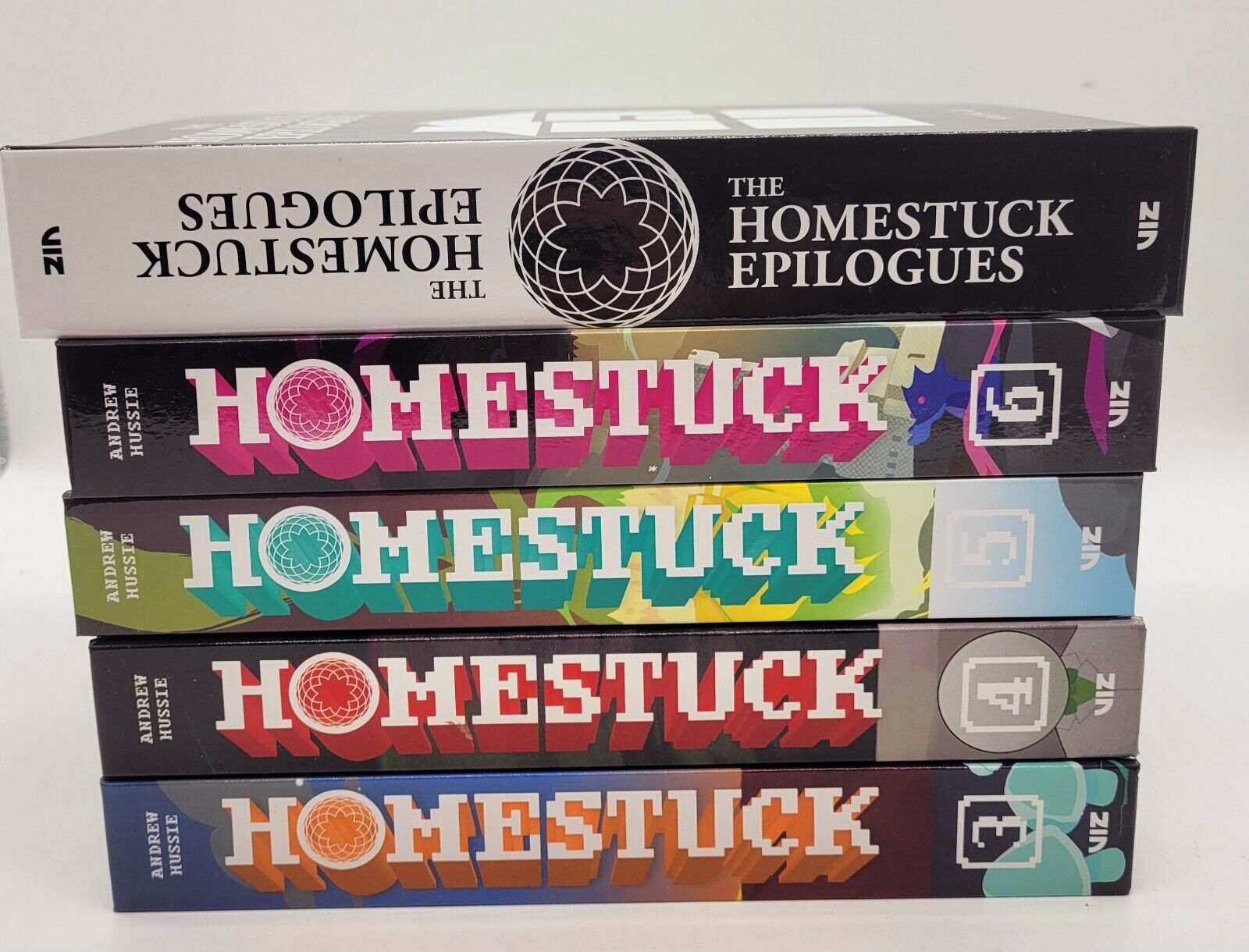 Homestuck Books Lot Volumes 3,4,5,6 &Epilogues-Hardcover Set Of 5 Books-Viz