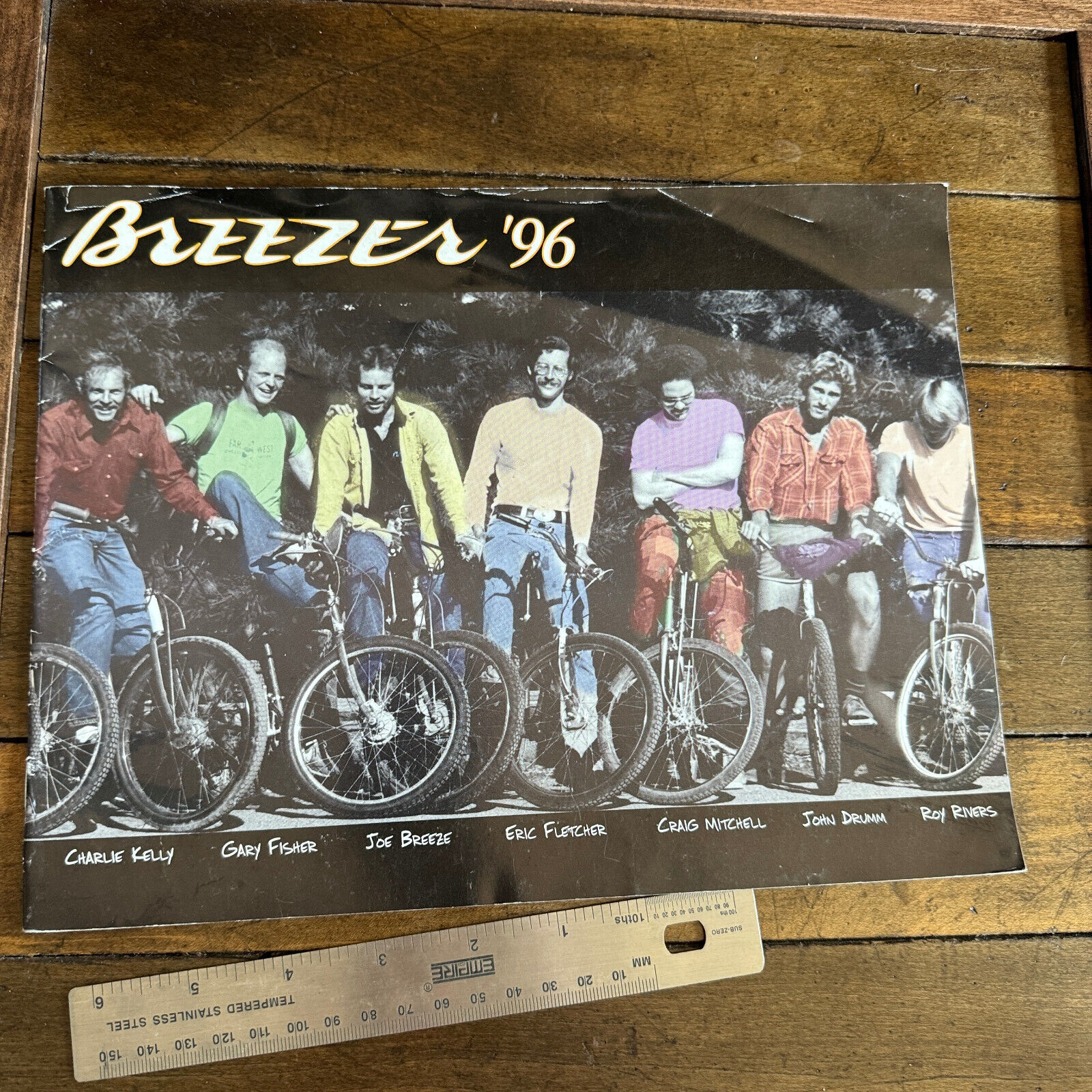 1996 Breezer Bicycles Catalog Brochure Mountain Owners 96 Breeze Repack