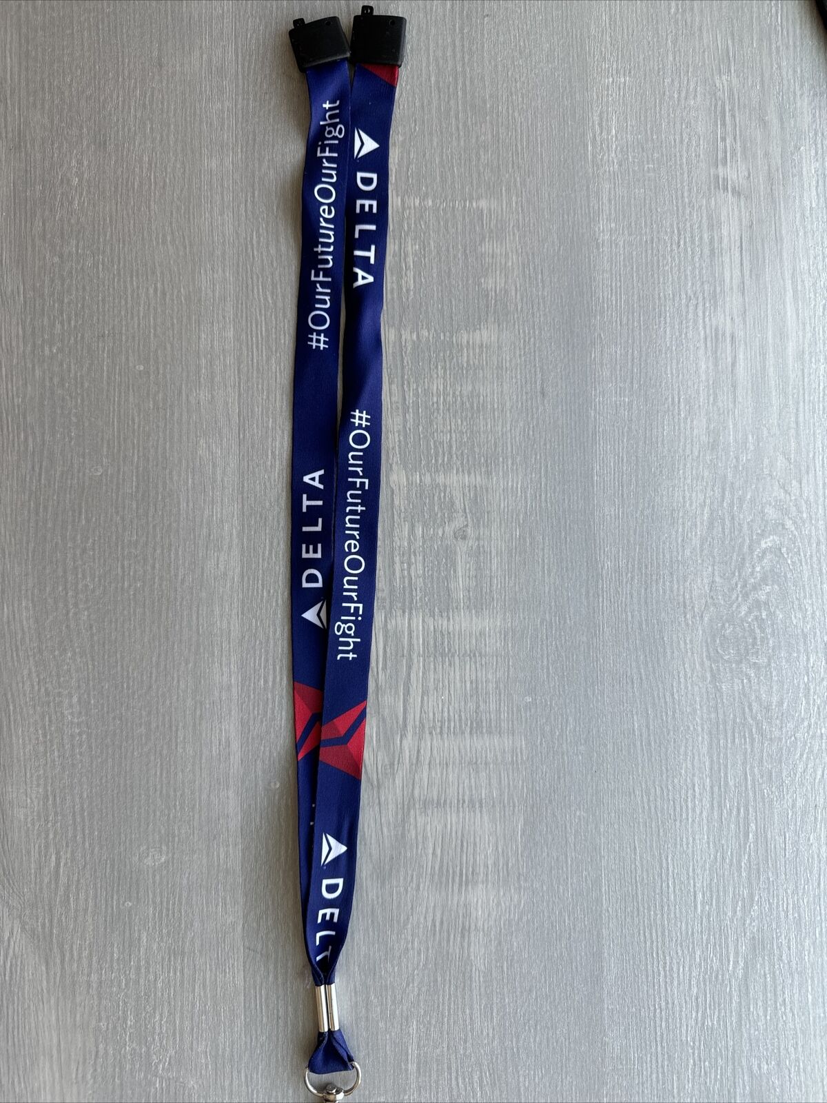 Delta Air Lines - Our Future Our Flight - Lanyard