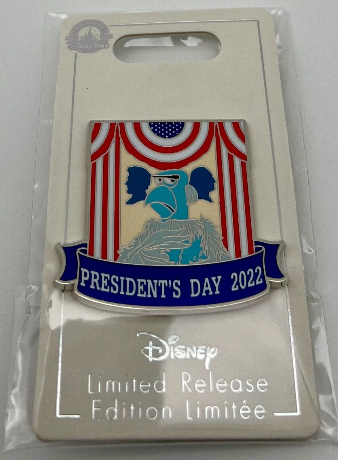 DISNEY PRESIDENT’S DAY 2022 THE MUPPETS SAM THE EAGLE LIMITED RELEASE PIN