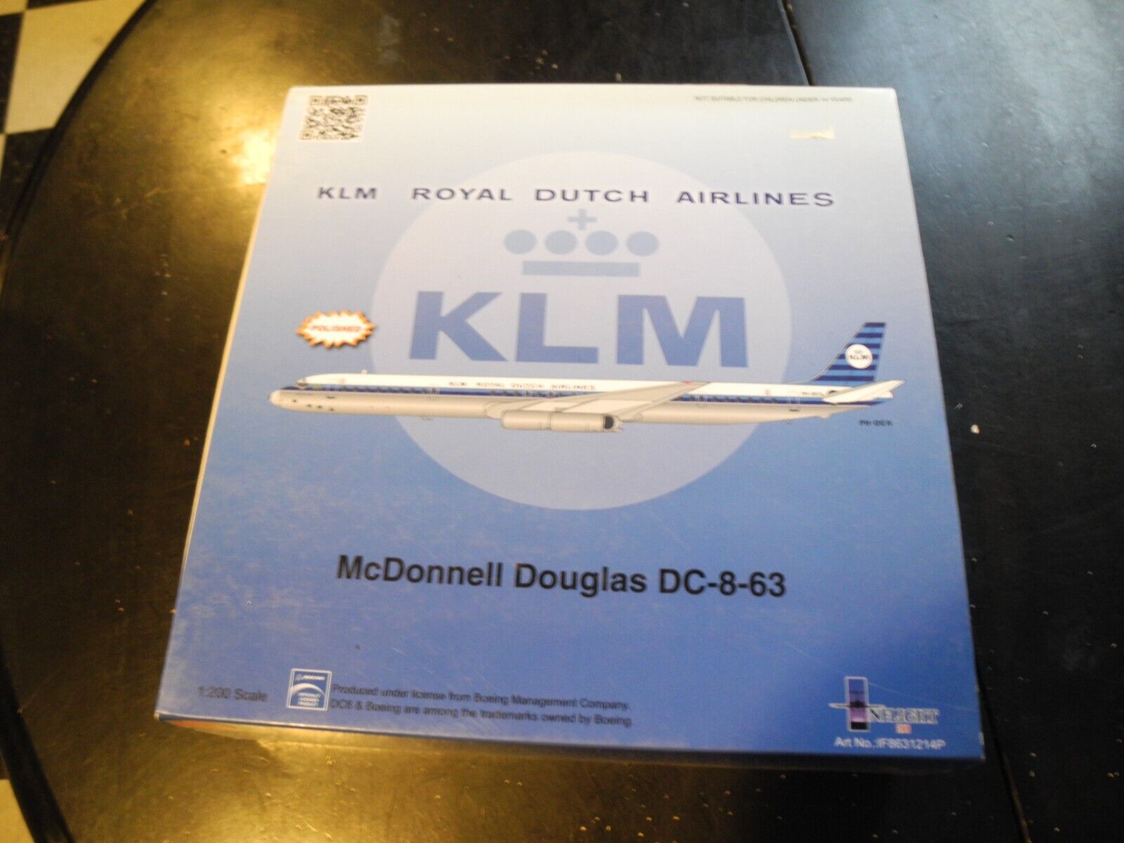 RARE FIND Inflight 200 McDonnell Douglas DC-8 KLM, Orig Version, Only 132 MADE