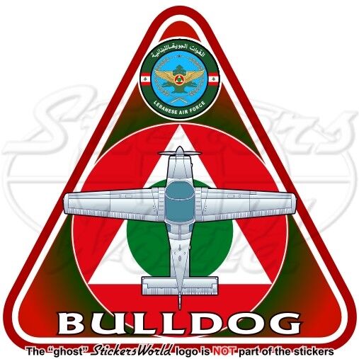 BAe Bulldog (Beagle-Scottish Aviation) SLANESE Air Force 95mm Sticker