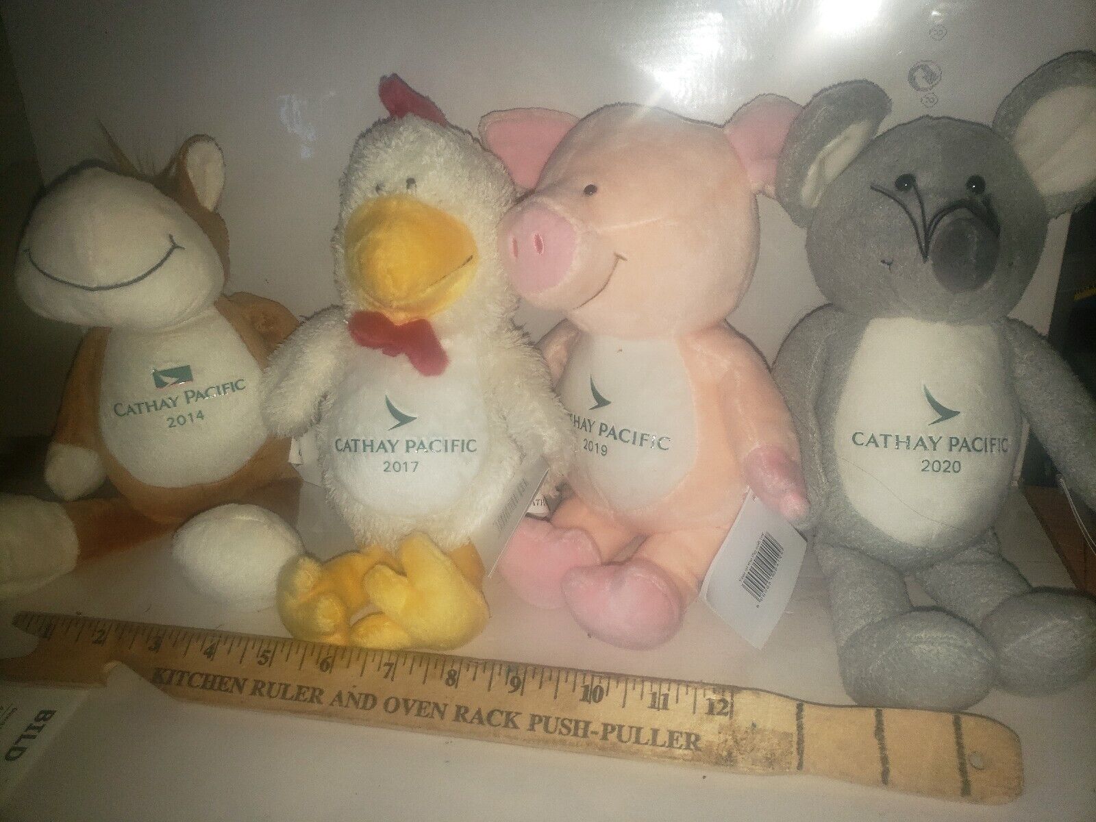 Cathay Pacific Plush Lot..2014/2017/2019/2020