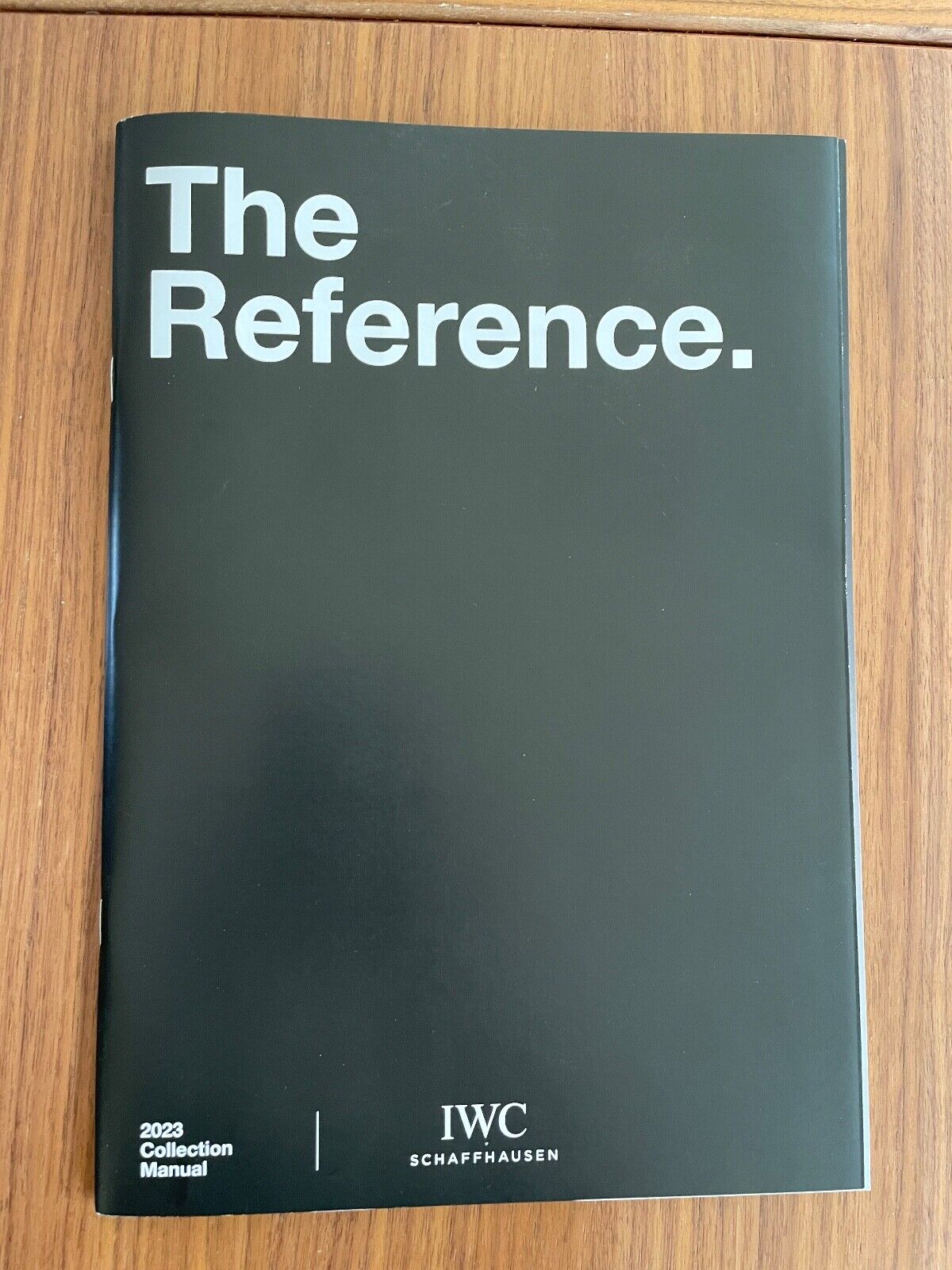 New IWC Schaffhausen -The REFERENCE 2023 Watch Catalog.  Softcover
